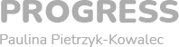 Progress Paulina Pietrzyk-Kowalec logo